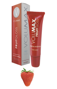 hidratante para labios volumax sabor fresa