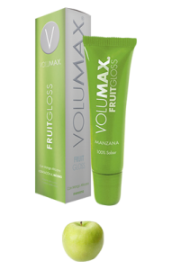 hidratante para labios volumax sabor manzana